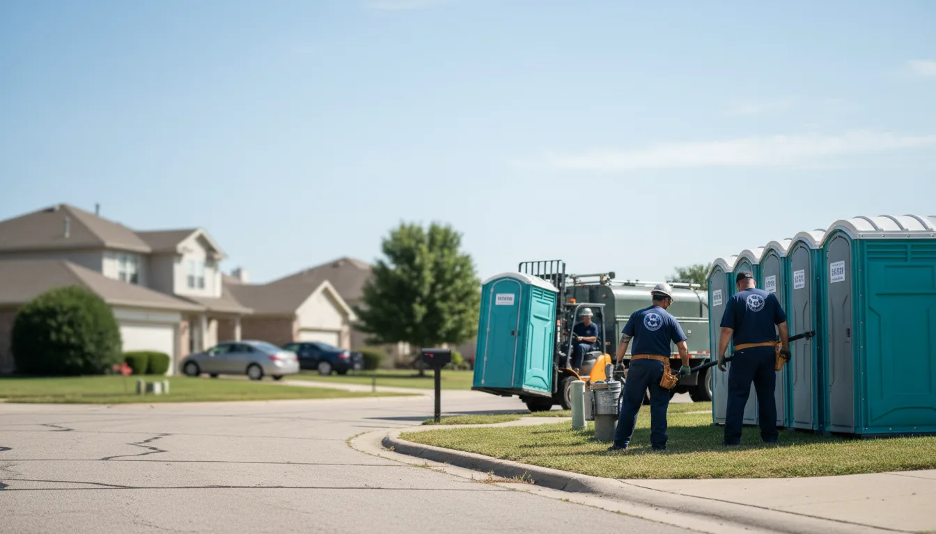 Porta Potty Rental in Dresden, OH near me
